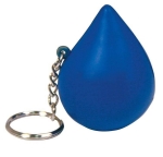 Blue Drop Keyring Keychain