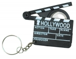 Hollywood Keyring Keychain with Magnifier