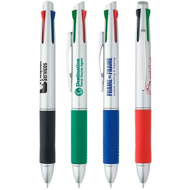 4 Color Retractable Pen Personalized Pens MV44582