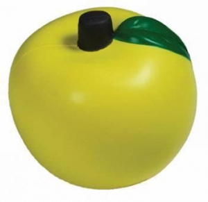 Apple Stress Reliever Balls Gold