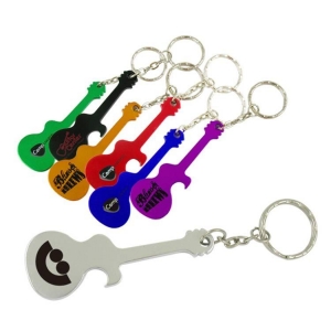 Guitar Bottle Opener Keychain