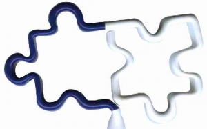 Puzzle Piece Shaped Pen MC