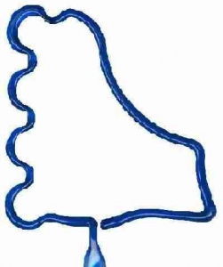 Rollerblades Shaped Pen