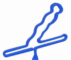 Skier Jumper Shaped Pen