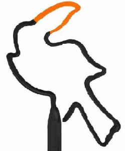 Toucan Shaped Pen MC