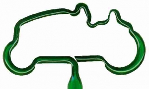 Tractor Shaped Pen 1 Ballpoint Ink