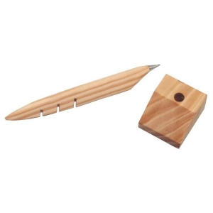 Wood Feather Desk Pen