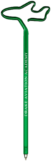 Airplane Promotional Pen, Personalized Pen, Fun, Novelty Pens.