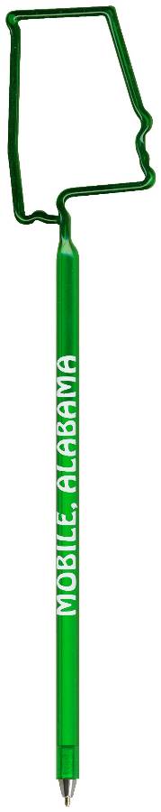 Alabama State Shaped Pen