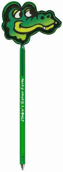 Alligator Head Shaped Pen Billboard
