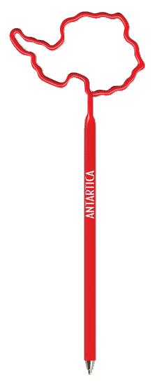 Antartica Fun Shaped Pen, Novelty Pen, Promotional Pen, Personalized Pens.