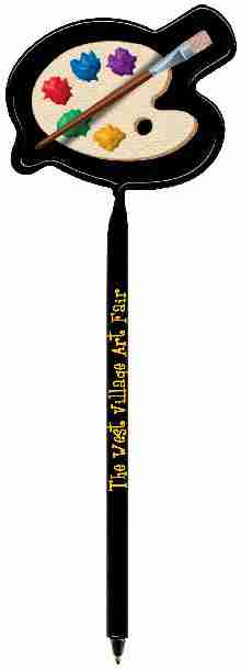 Artist Palette Shaped Pen Billboard