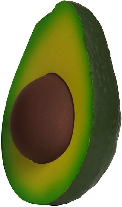 Avacado Shaped Stress Reliever Balls