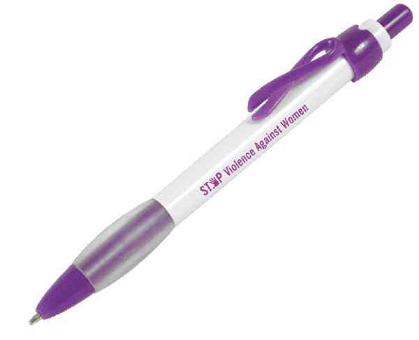 Purple Awareness Ribbon Pen ZJ-04159