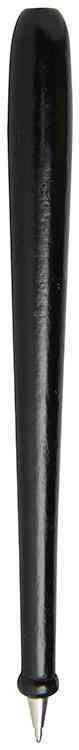 Custom Imprinted Baseball Bat Pen Black