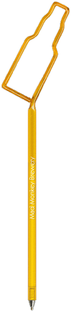 Beer Bottle Novelty Pen, Fun, Promotional Pen, Personalized Pens.