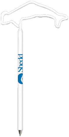 Beluga Whale Promotional Pen, Personalized Pens.