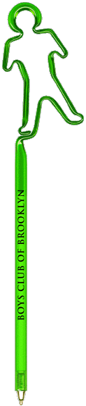 Boy Man Novelty Pen, Fun, Promotional Pen, Personalized Pens.
