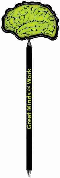 Custom Imprinted Brain Pen
