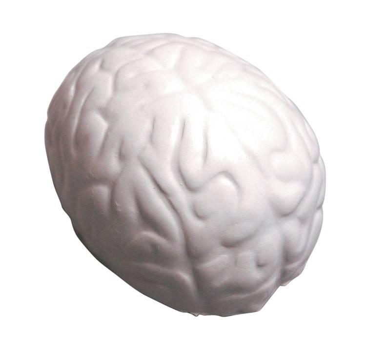 Brain Stress Reliever Balls - White