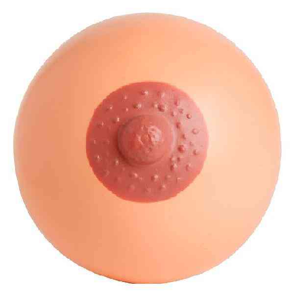 Custom Breast Stress Reliever Balls Pink Front