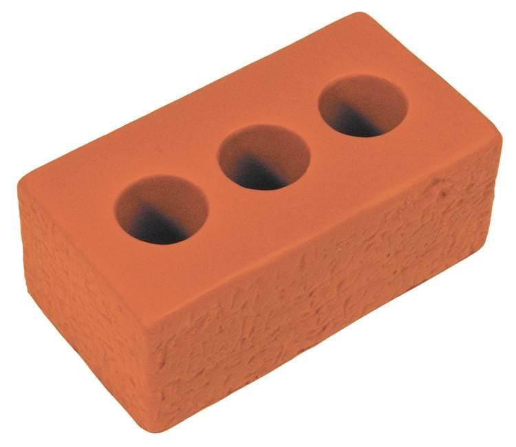 Brick Stress Reliever Balls - Red