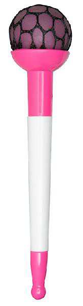 Pink Bubble Squeeze Pen