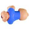 Bulldog Stress Reliever Back View Custom Shaped Stress Ball can be Personalized and Imprinted for Promotions!