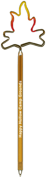 Campfire Novelty Pen, Fun, Promotional Pen, Personalized Pens.