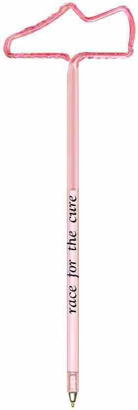 Cancer Awareness Tennis Shoe Pen Pink