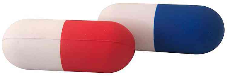Promotional Capsule Stress Ball