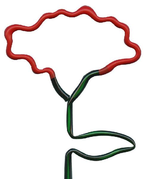 Red Carnation Flower Pen
