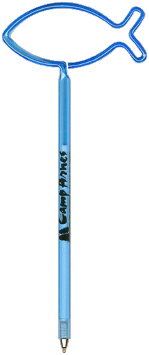 Christian Fish Promotional Pen, Fun, Shaped, Novelty Pens.