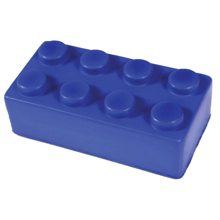 Construction Blocks Stress Reliever Balls - Blue