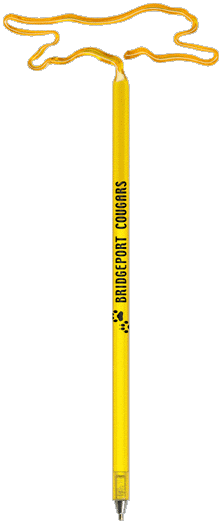 Cougar Promotional Pen, Personalized Pen, Fun, Novelty Pens.