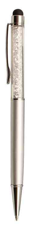 Silver Crystal Stylus Pen