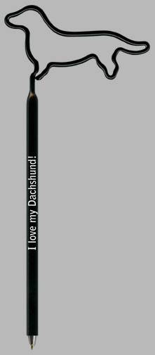 Wiener Dog Shaped Pen
