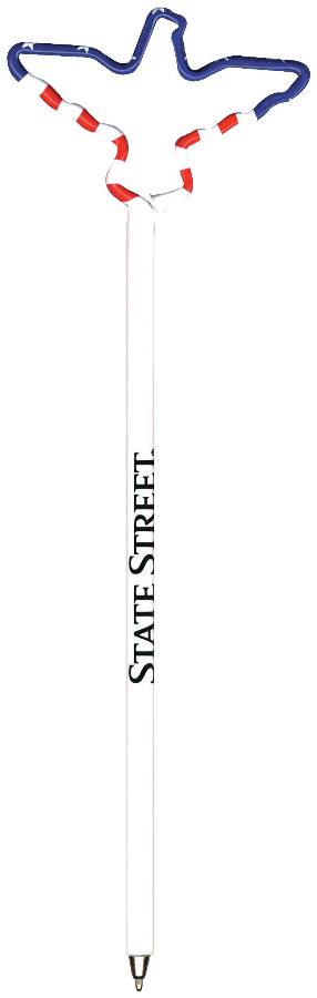 Eagle Personalized Pen, Ballpoint Ink, Imprinted Pens, Multi Color.