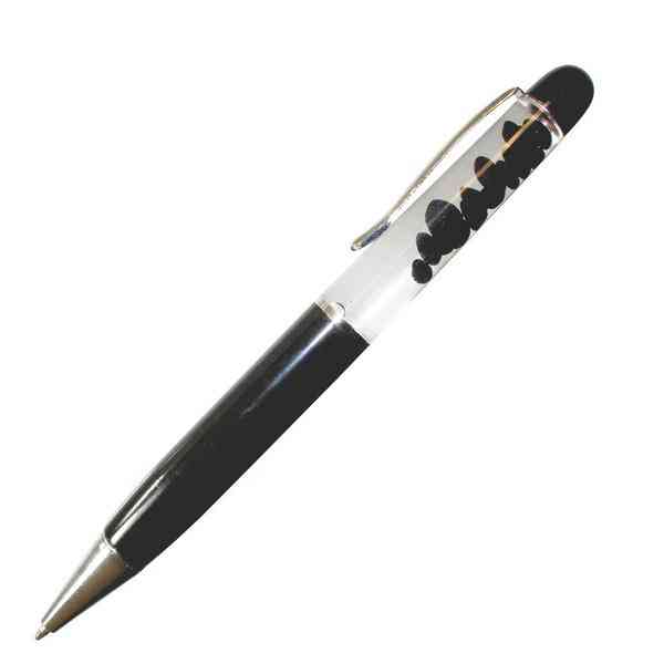 Personalized Floating Bubble Pen Black