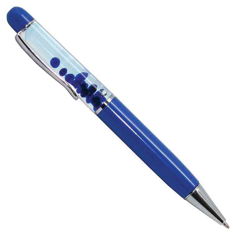 Custom Floating Bubble Pen Blue