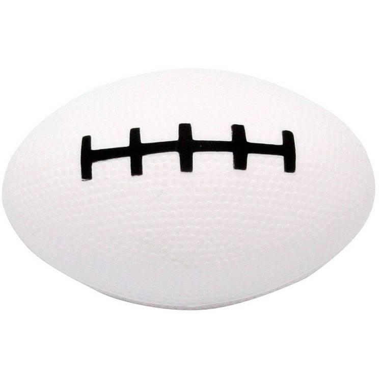 Football Stress Reliever Balls White 3.5