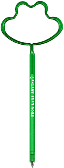 Personalized Frog Head Pen
