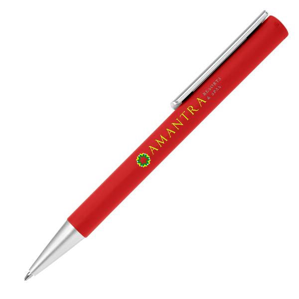 Full Color Retractable Ballpoint Pen 78ZEG-B Red