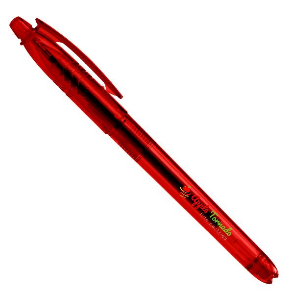 Personalized Full Color Gel Pen 74ZDW-B Red