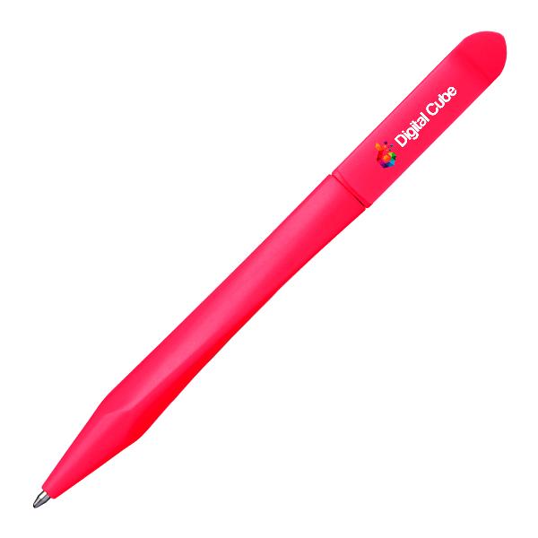 Imprinted Full Color Twist Pen 12zco-b Pink
