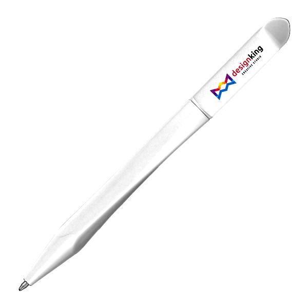 Full Color Twist Pen 12zco-b Silver