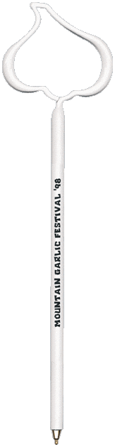 Garlic Fun Pen, Novelty Pen, Promotional Pen, Personalized Pens.
