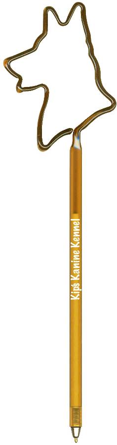 German Shepherd Dog Personalized Pen, Promotional Pen, Novelty Pens.