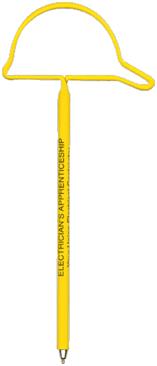 Hard Hat Fun Pen, Novelty Pen, Promotional Pen, Personalized Pens.