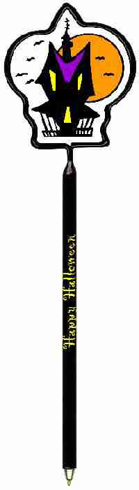 Haunted House Shaped Pen
